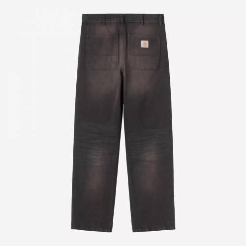 Carhartt WIP Simple Pant - Black / Tobacco (Used Wash)