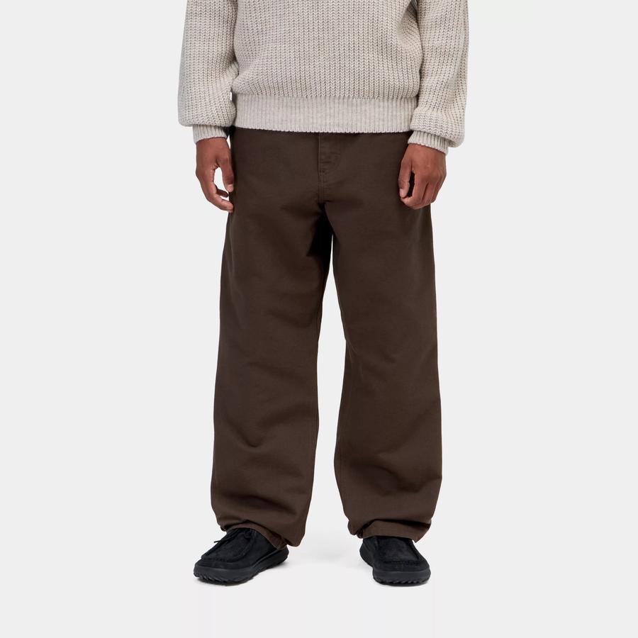 Carhartt WIP Single Knee Pant - Tobacco (Rinsed)