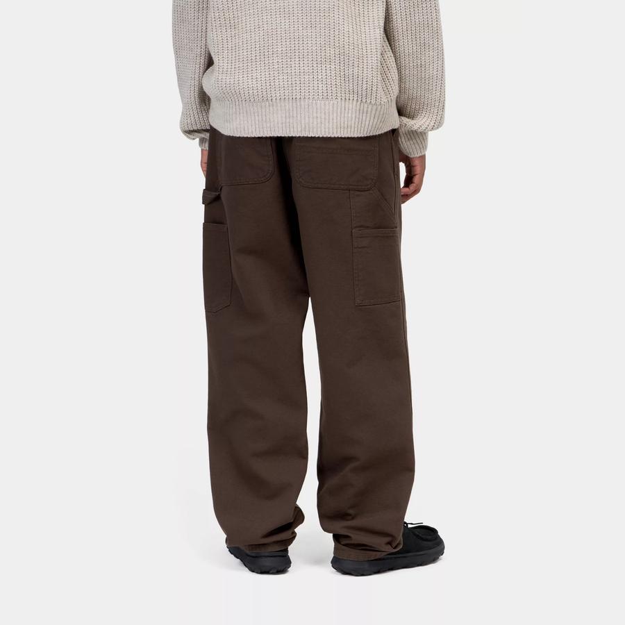 Carhartt WIP Single Knee Pant - Tobacco (Rinsed)