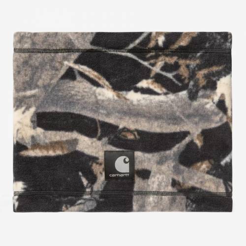Carhartt WIP Blevin Neckwarmer - Camo Feather Tree / Black