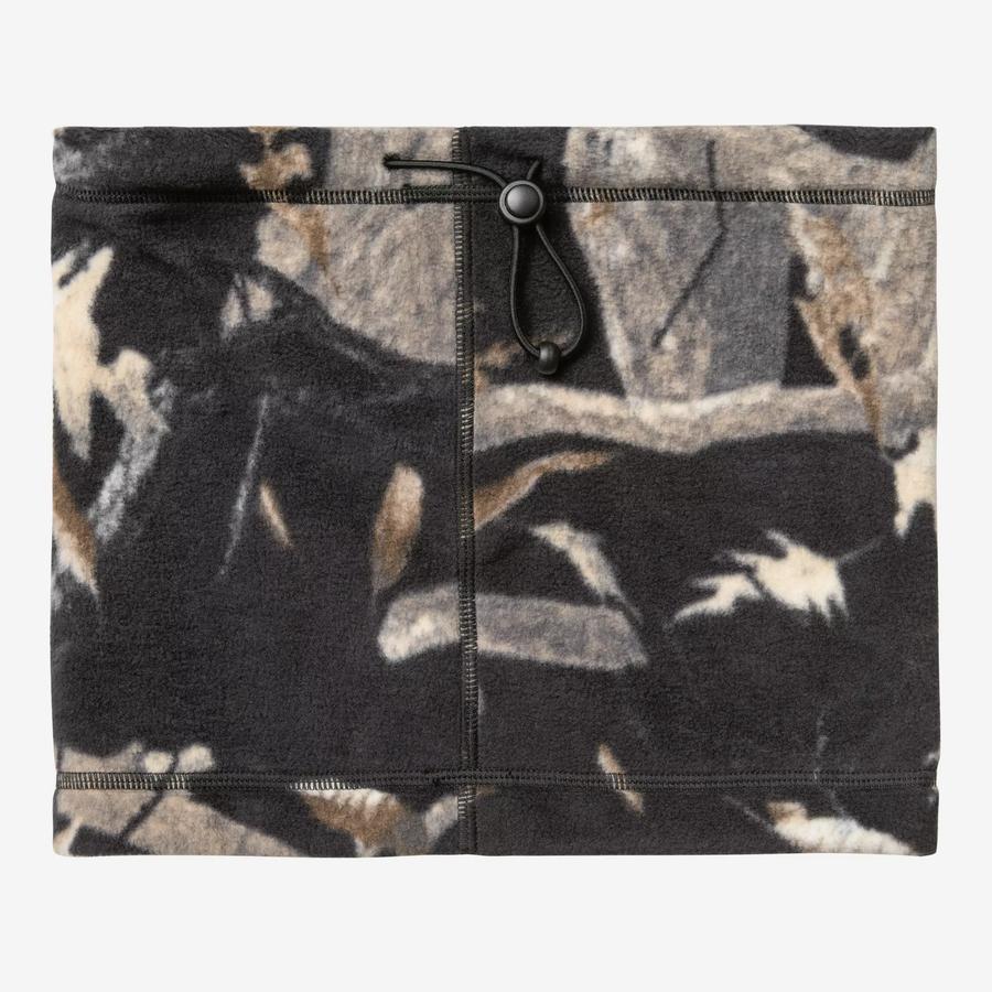 Carhartt WIP Blevin Neckwarmer - Camo Feather Tree / Black