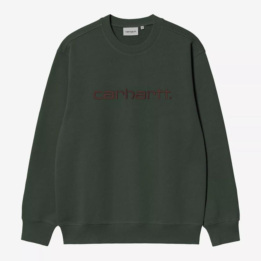 Carhartt WIP Carhartt Sweatshirt - Dark Scarab / P...
