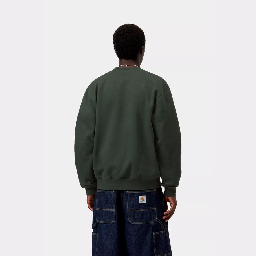 Carhartt WIP Carhartt Sweatshirt - Dark Scarab / Palisander