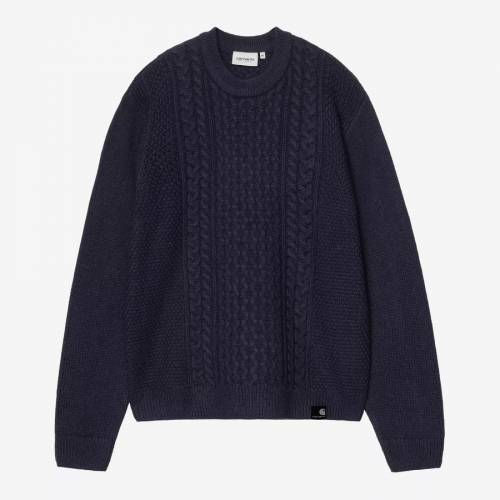Carhartt WIP Caster Knit Sweater - Dark Navy