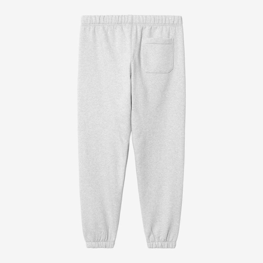 Carhartt WIP Chase Sweat Pant - Ash Heather / Gold