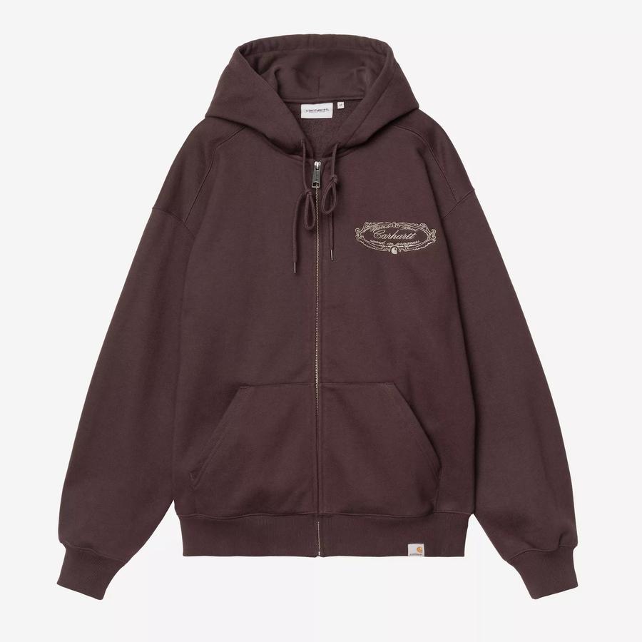Carhartt WIP Hooded Chez WIP Jacket - Palisander /...