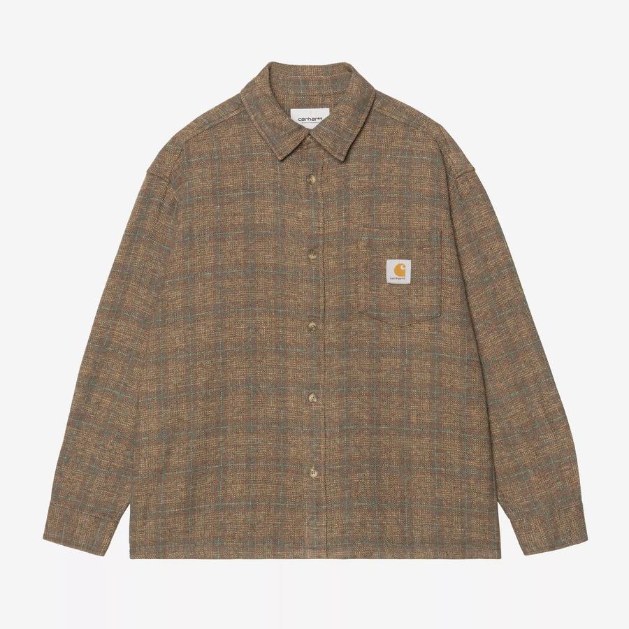 Carhartt WIP L/S Bagley Check Shirt - Hamilton Bro...