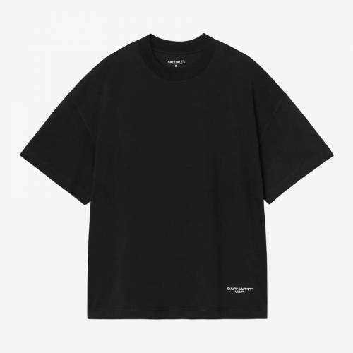 Carhartt WIP S/S Chapter Script T-Shirt - Black / White