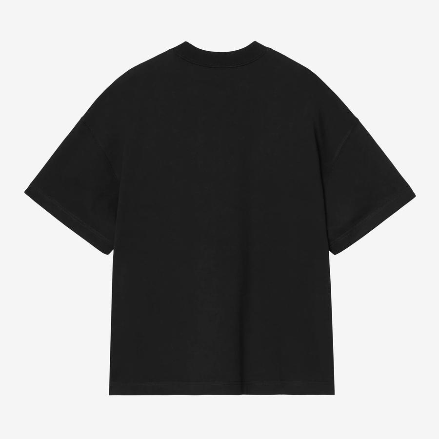 Carhartt WIP S/S Chapter Script T-Shirt - Black / White