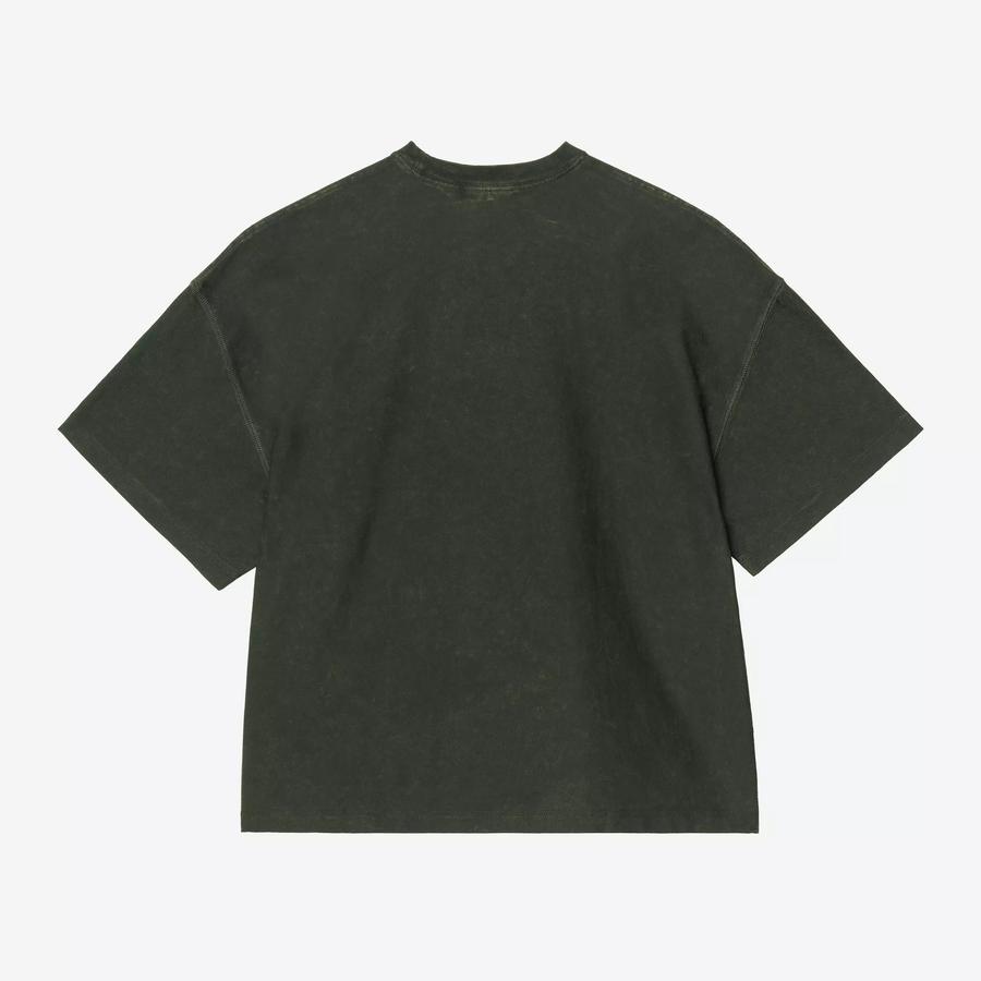 Carhartt WIP S/S Lambert T-Shirt - Raven (Moon Wash)
