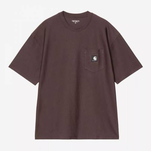 Carhartt WIP S/S Signature Script T-Shirt - Tobacco / Natural