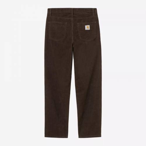 Carhartt WIP Aaron Pant - Tobacco (Rinsed)