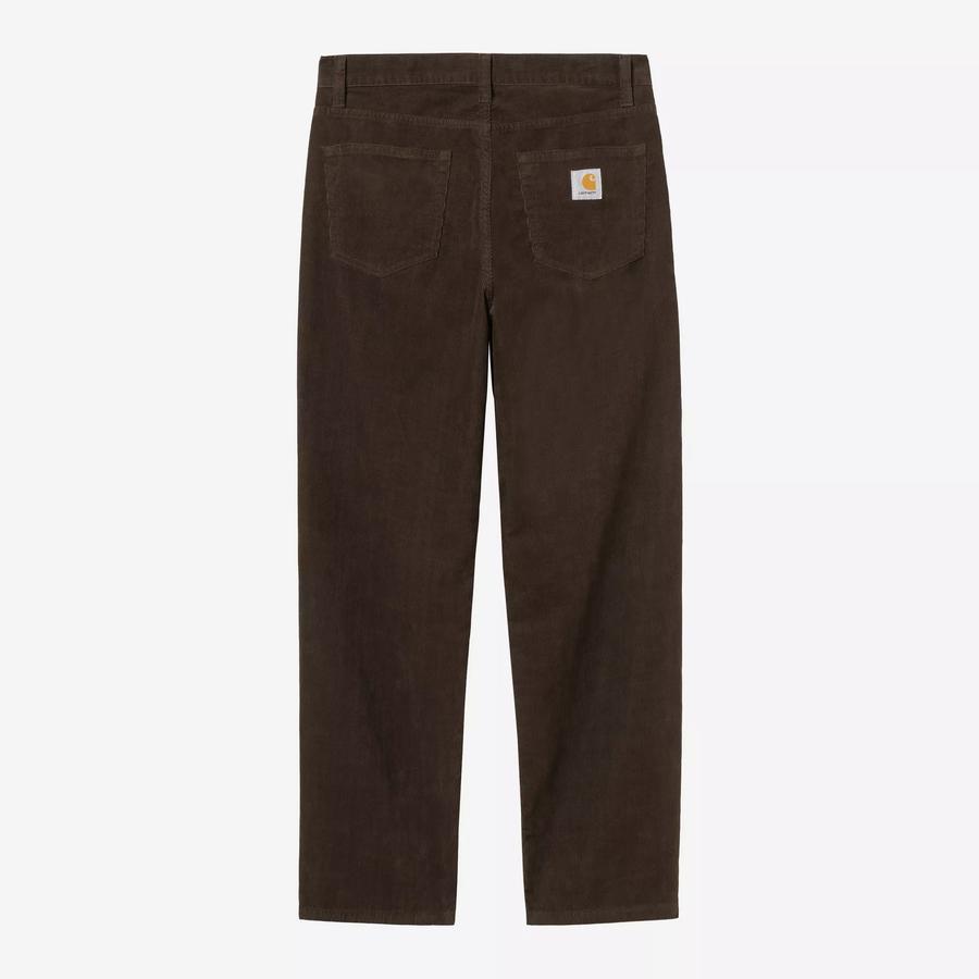 Carhartt WIP Aaron Pant - Tobacco (Rinsed)