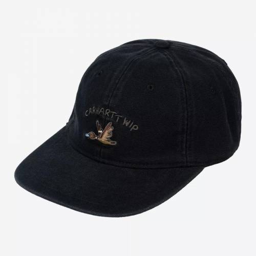 Carhartt WIP Animated Ducks Cap - Black / Black