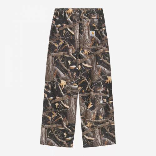 Carhartt WIP Fletcher Pant - Camo Feather Tree / Black