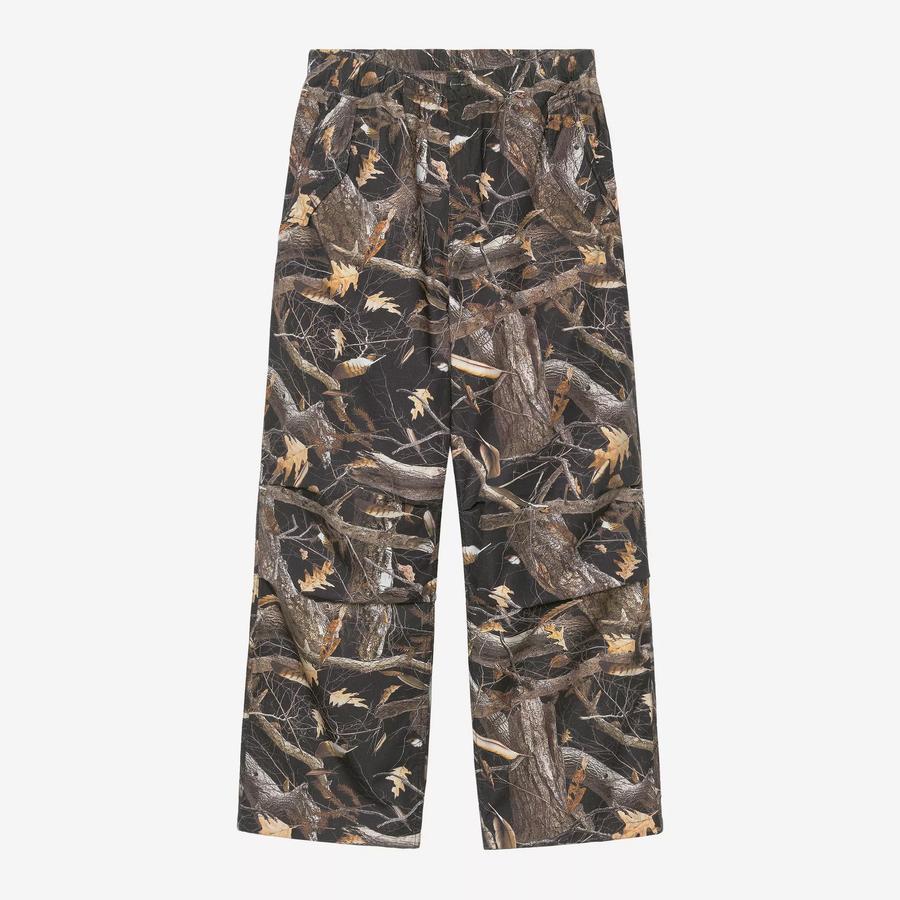 Carhartt WIP Fletcher Pant - Camo Feather Tree / Black