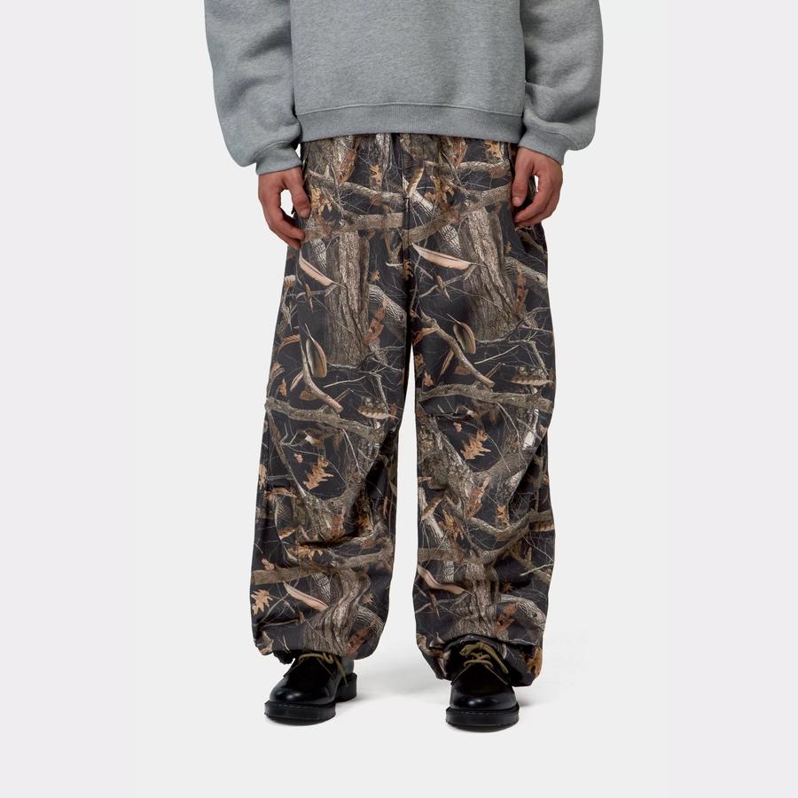 Carhartt WIP Fletcher Pant - Camo Feather Tree / Black