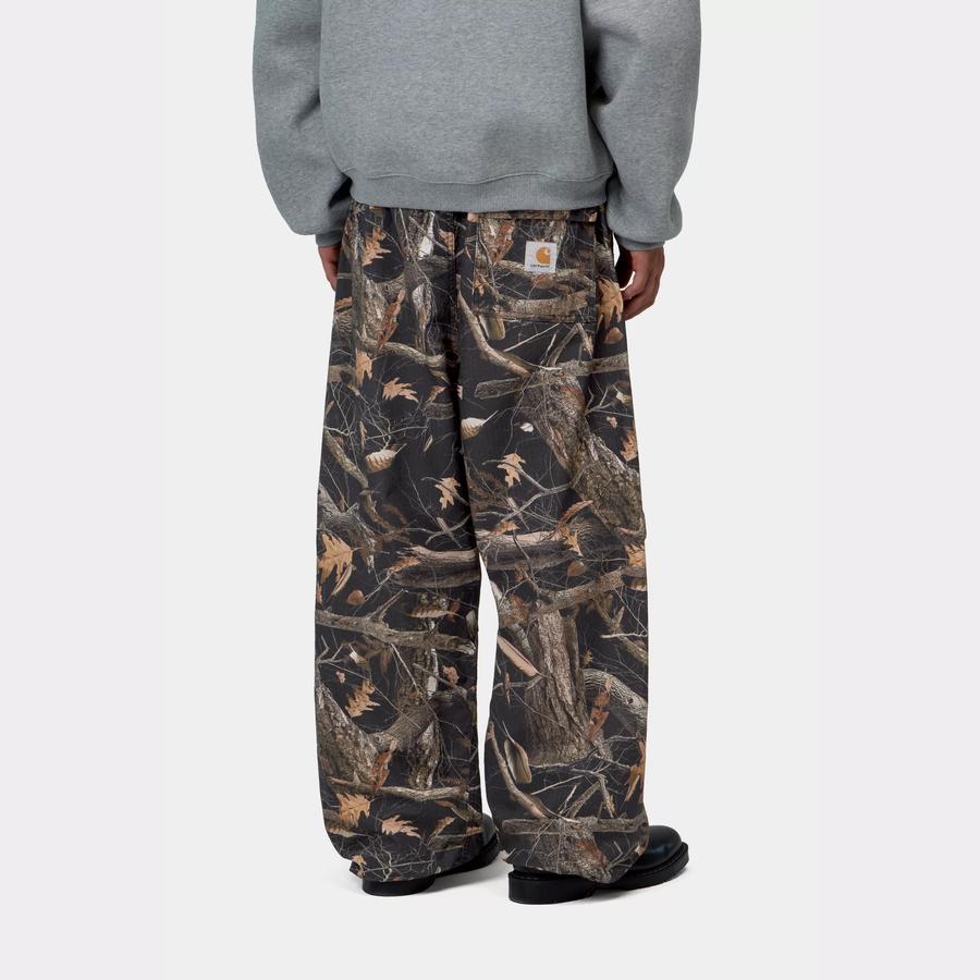 Carhartt WIP Fletcher Pant - Camo Feather Tree / Black