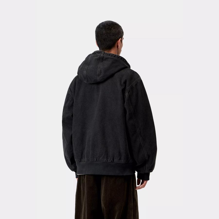Carhartt WIP OG Active Jacket - Black (Stone Washed)