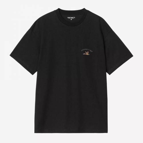 Carhartt WIP S/S Animated Ducks T-Shirt - Black