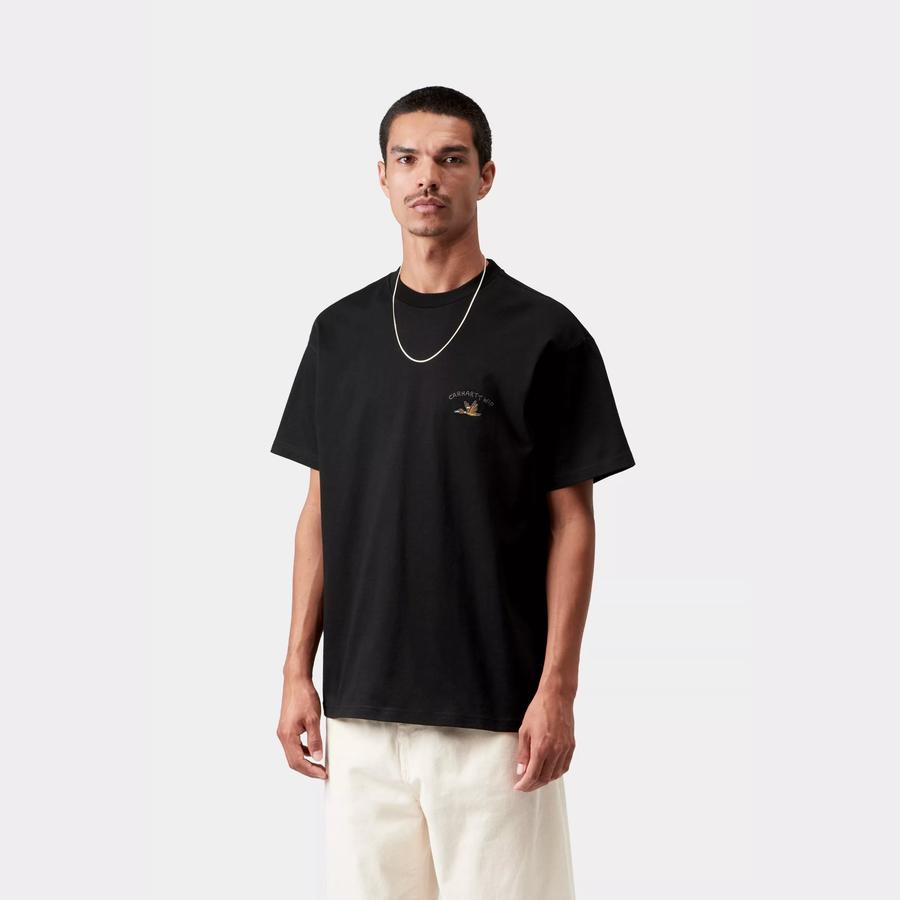 Carhartt WIP S/S Animated Ducks T-Shirt - Black