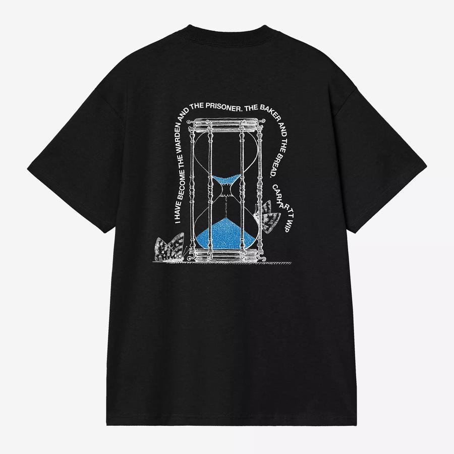 Carhartt WIP S/S Hourglass T-Shirt - Black