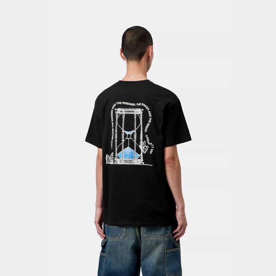 Carhartt WIP S/S Hourglass T-Shirt - Black