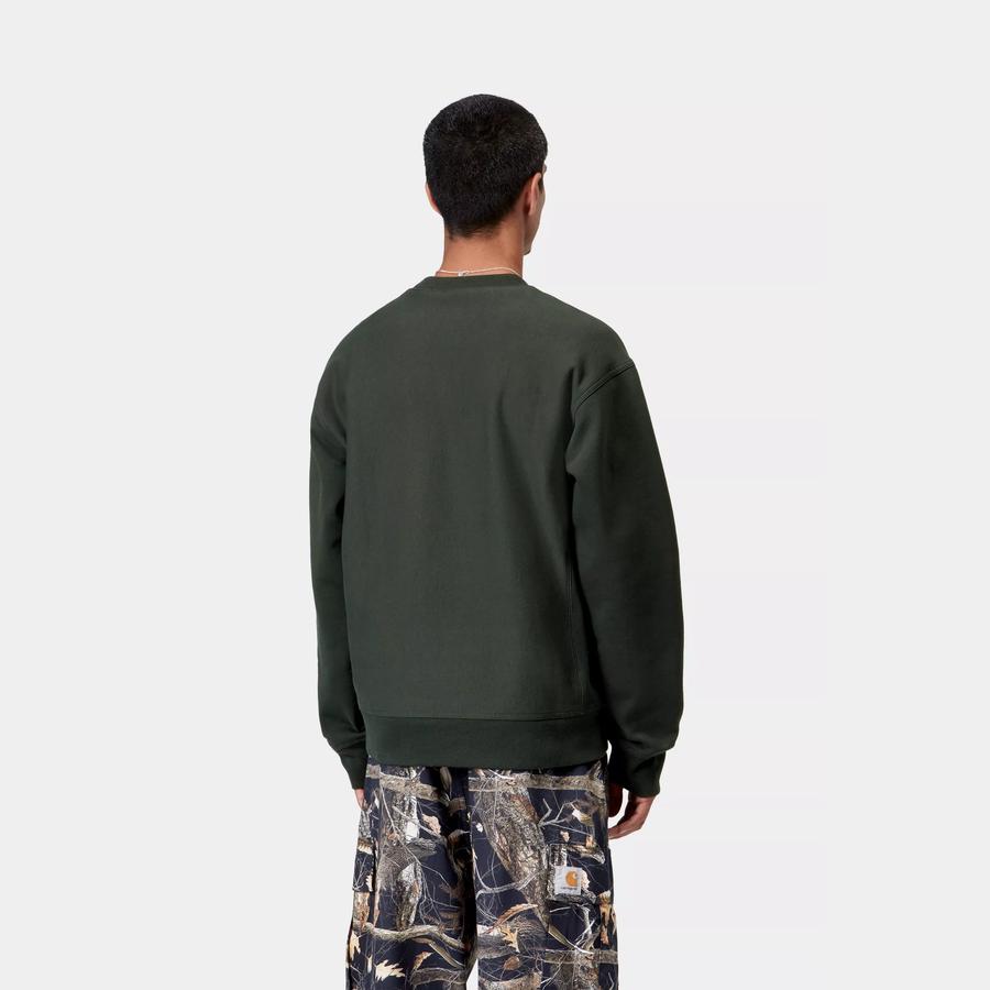 Carhartt WIP American Script Sweatshirt - Raven