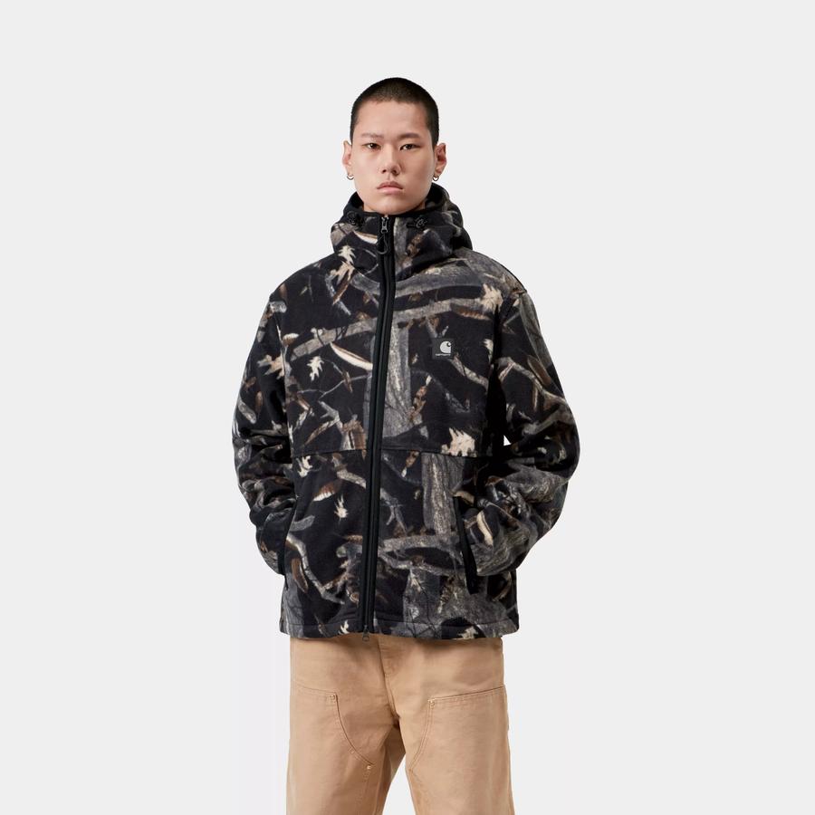 Carhartt WIP Blevin Liner - Camo Feather Tree / Black
