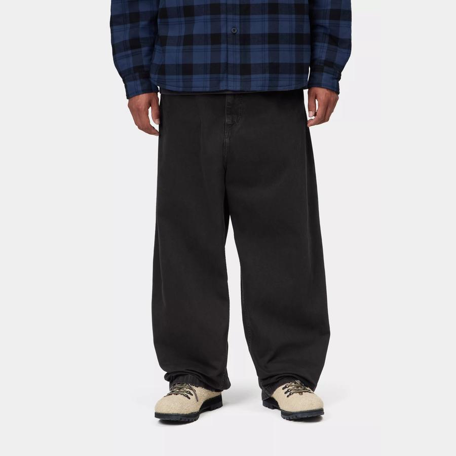 Carhartt WIP Brandon Pant - Soot (Stone Dyed)