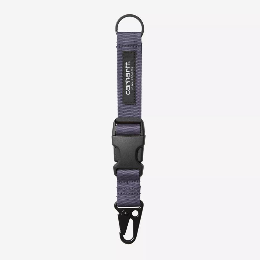 Carhartt WIP Click Keyholder - Shady Purple