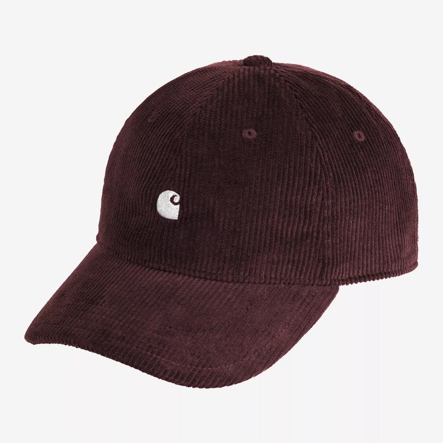 Carhartt WIP Harlem Cap - Amarone / White