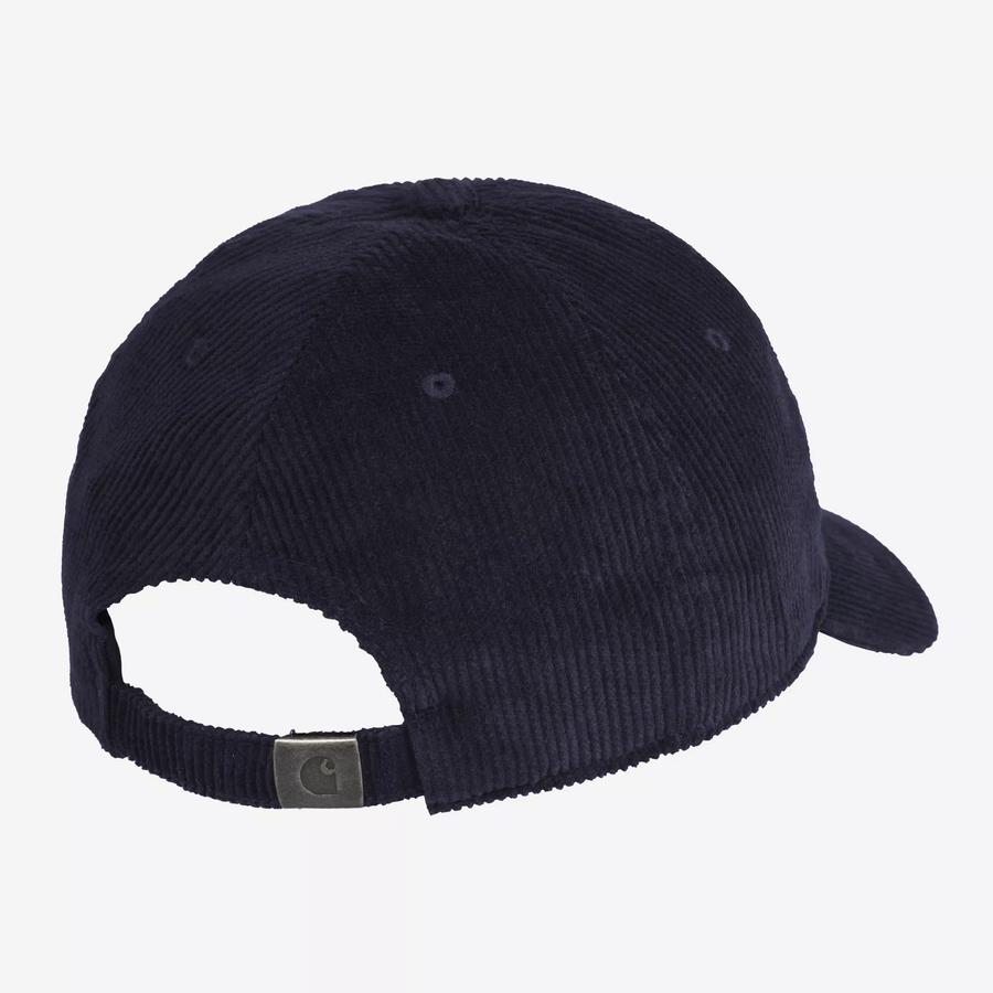Carhartt WIP Harlem Cap - Dark Navy / White