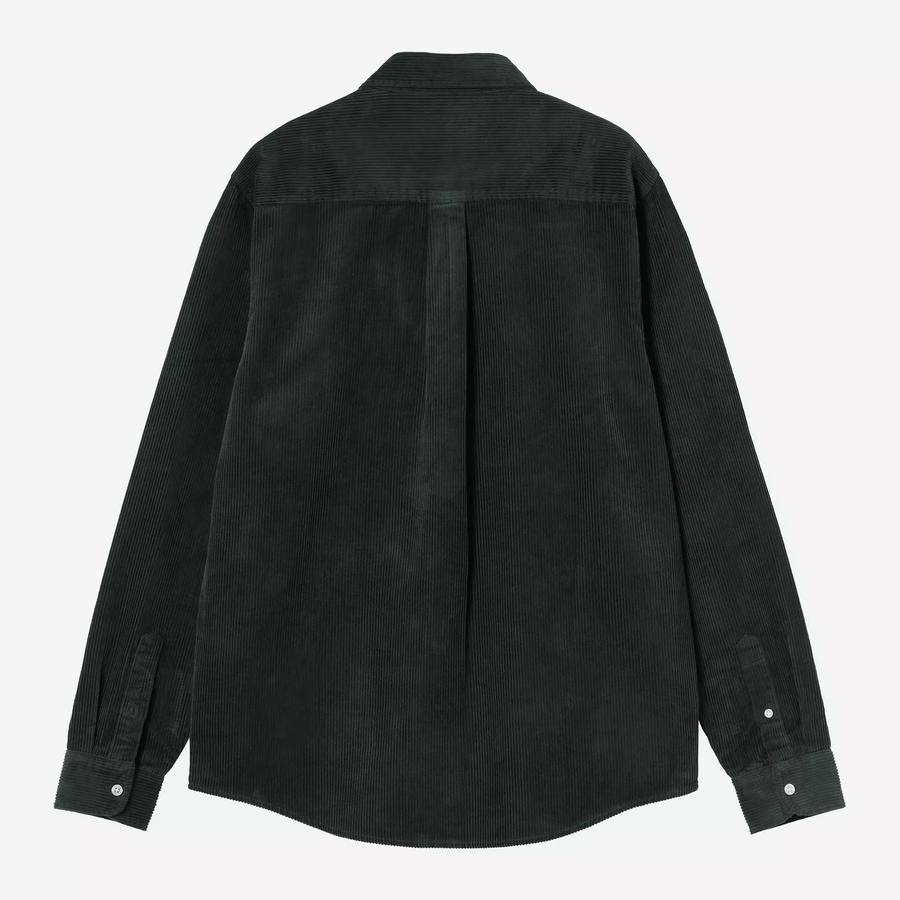 Carhartt WIP L/S Madison Cord Shirt - Raven
