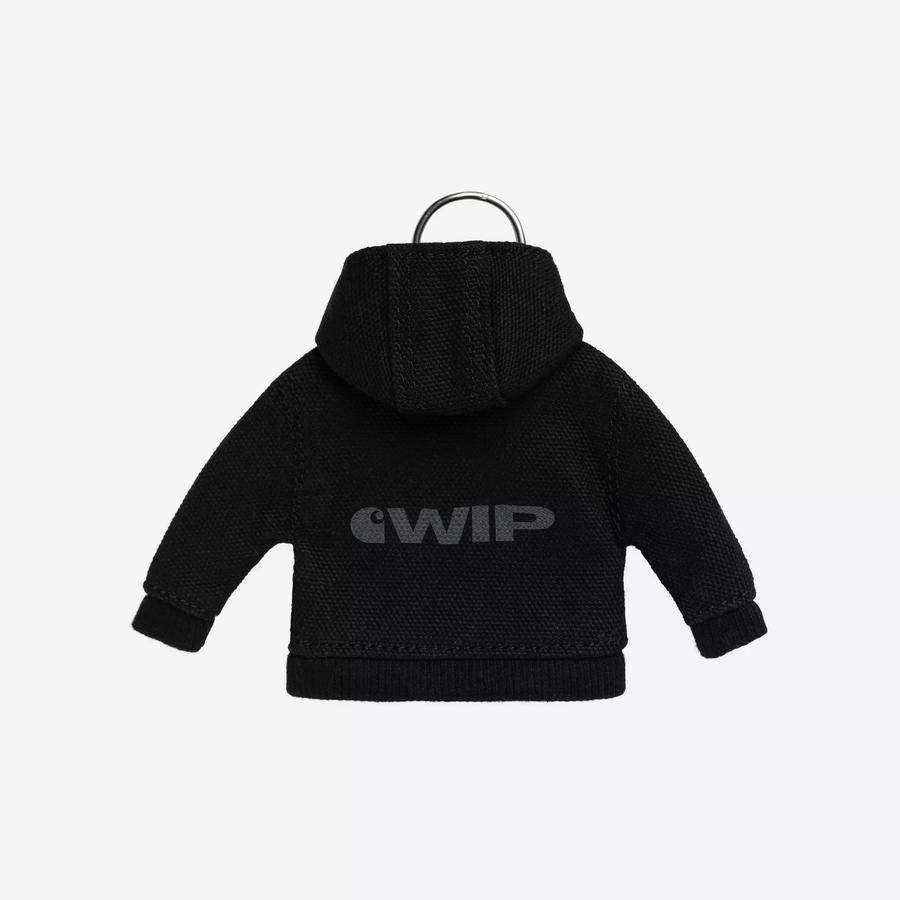 Carhartt WIP Mini Active Jacket Keychain - Black