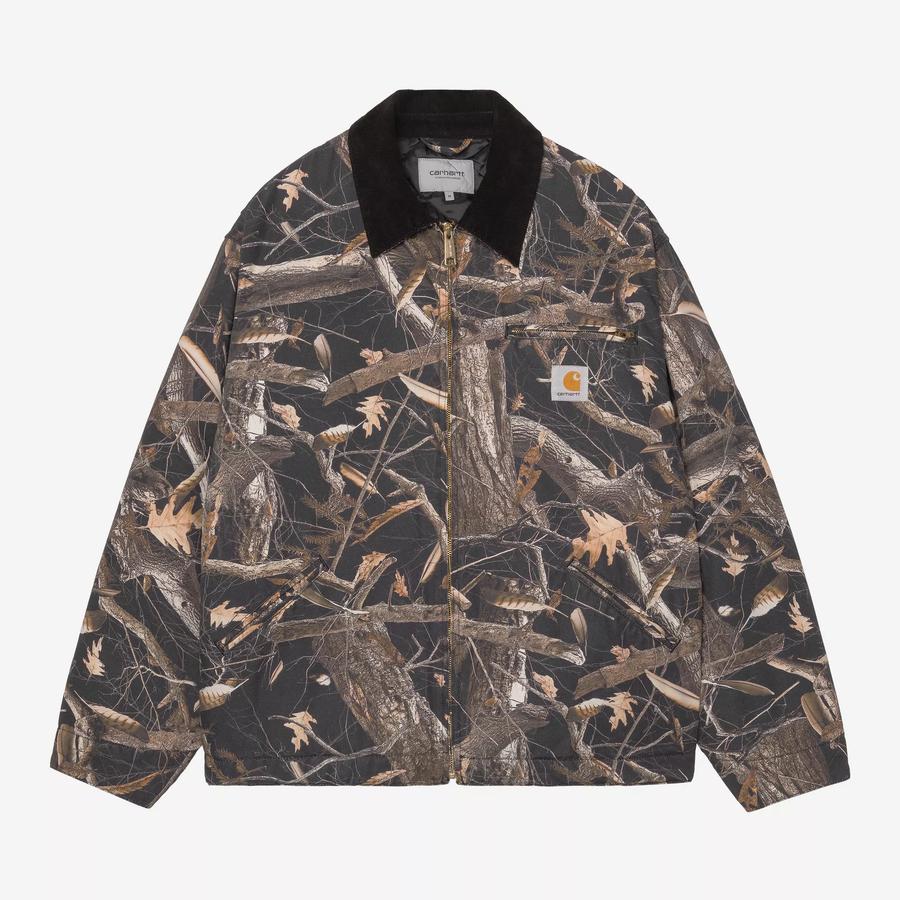 Carhartt WIP OG Detroit Jacket - Camo Feather Tree...