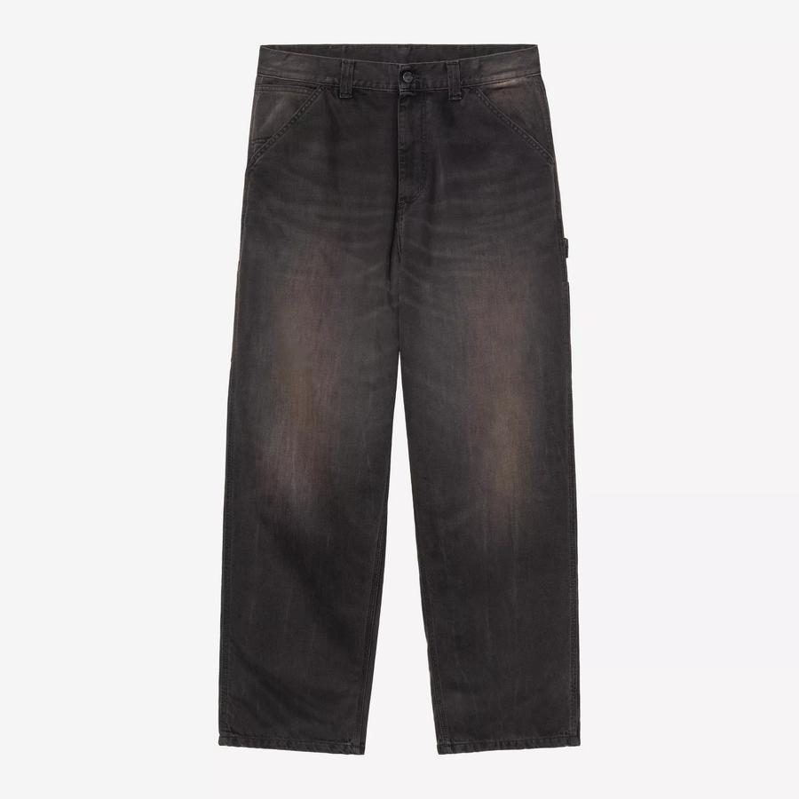 Carhartt WIP OG Single Knee Pant - Tobacco / Black (Used Wash)