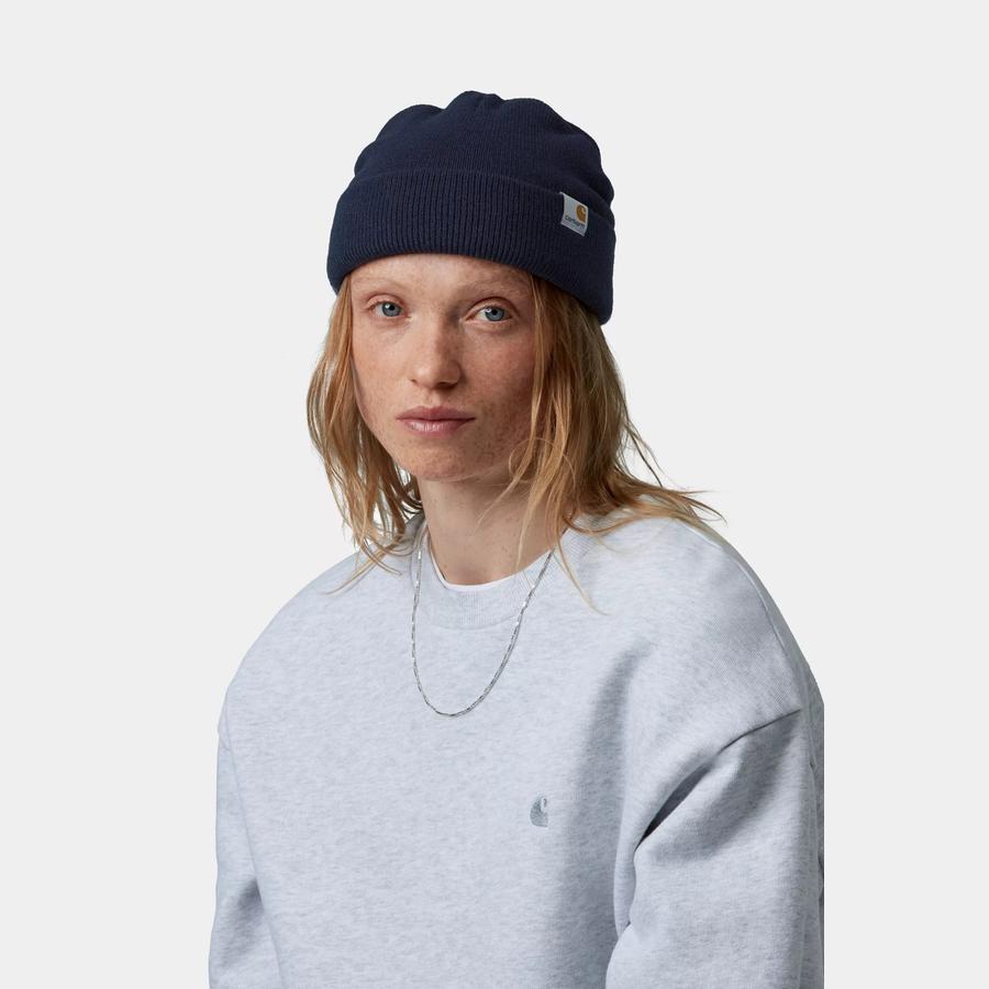 Carhartt WIP Stratus Hat Low - Dark Navy