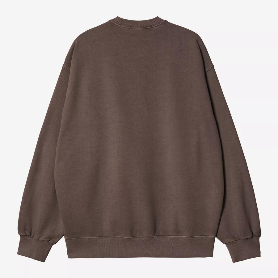 Carhartt WIP Vista Sweatshirt - Tobacco (Garment Dyed)