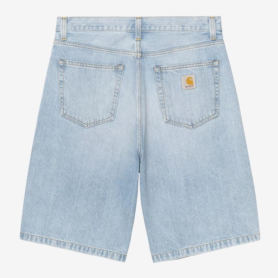 Carhartt WIP Landon Short - Blue (Heavy Worn Bleac...