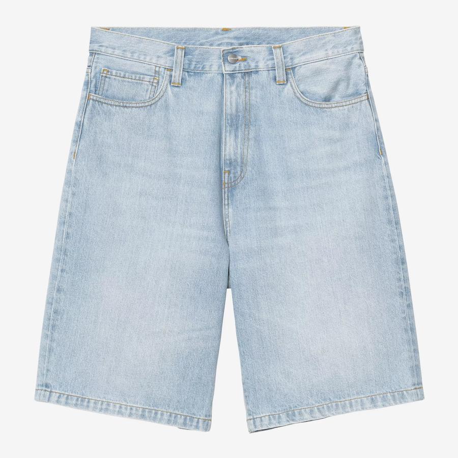 Carhartt WIP Landon Short - Blue (Heavy Worn Bleached)