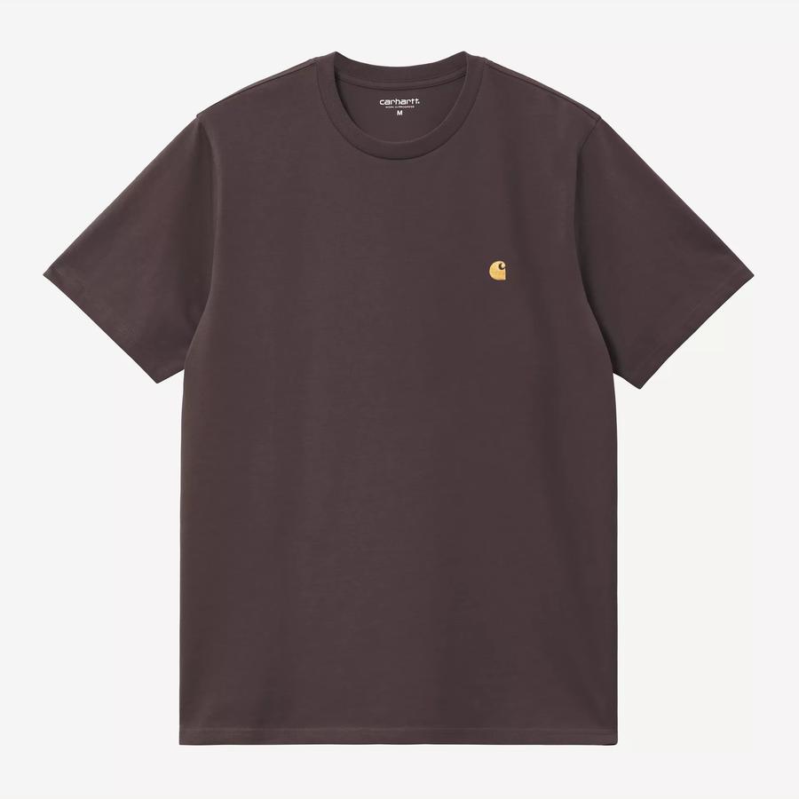 Carhartt WIP S/S Chase T-Shirt - Shale / Gold
