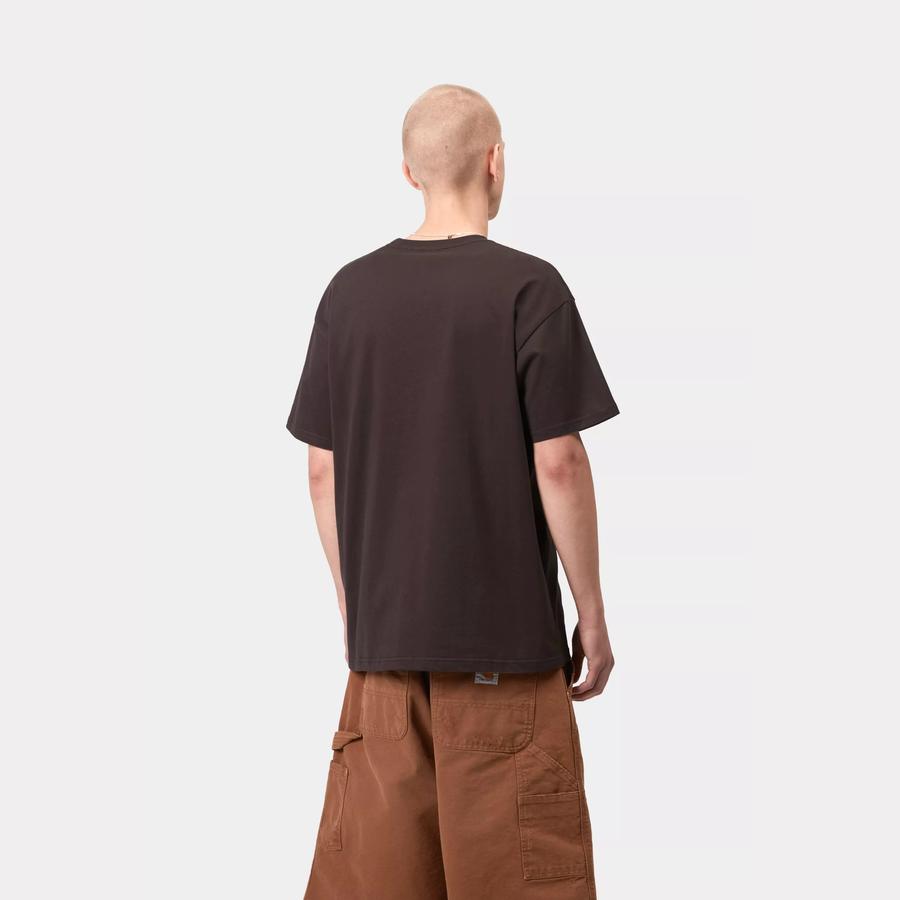 Carhartt WIP S/S Chase T-Shirt - Shale / Gold