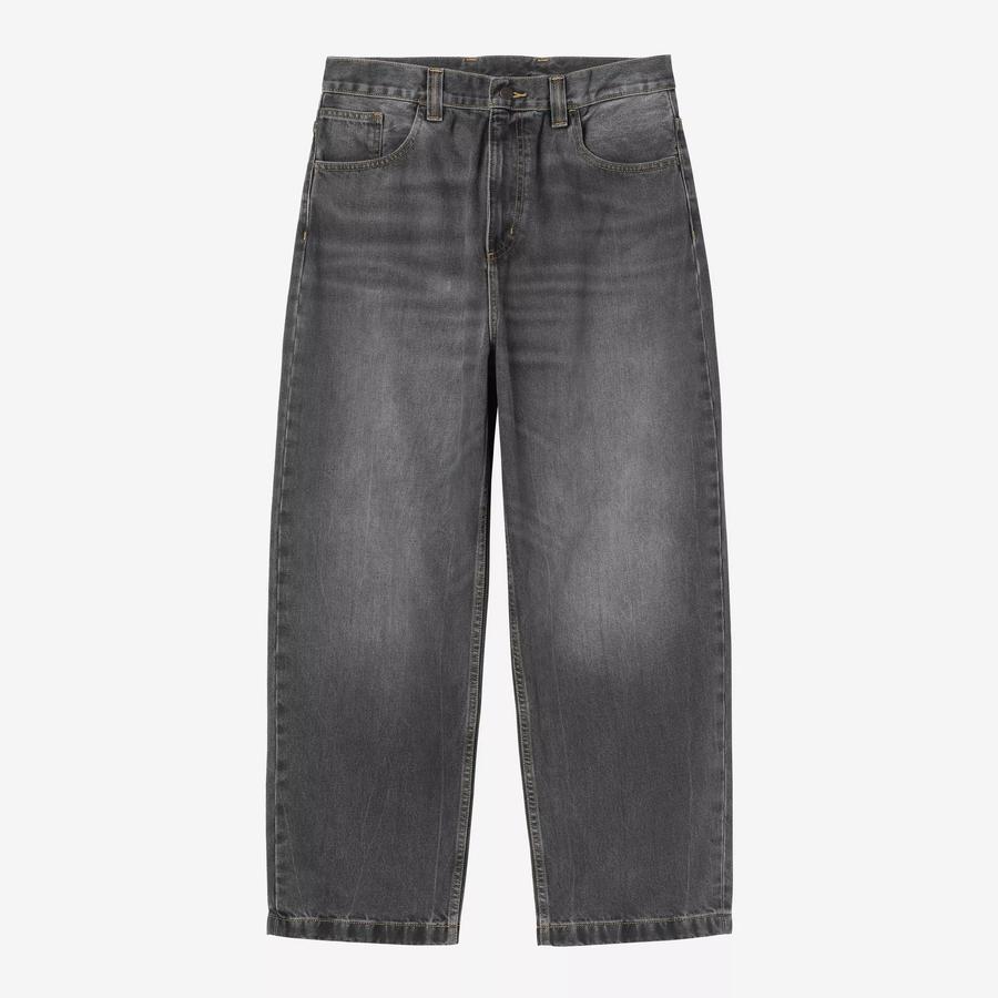 Carhartt WIP Brandon Pant - Black (Marble Used Wash)