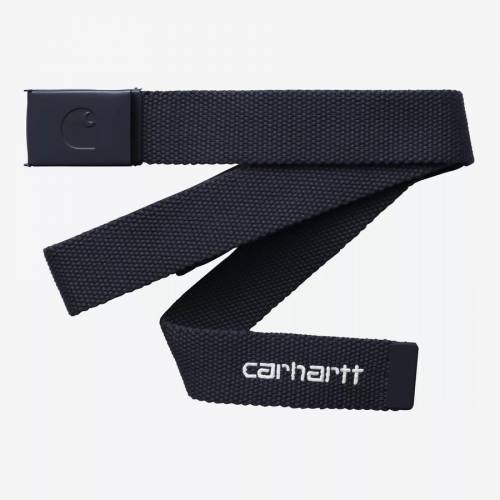 Carhartt WIP C-Logo Belt Tonal - Dark Navy / White