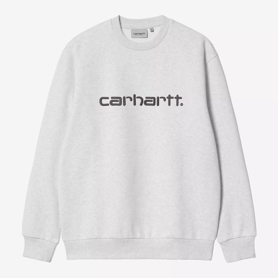 Carhartt WIP Carhartt Sweatshirt - Ash Heather / G...