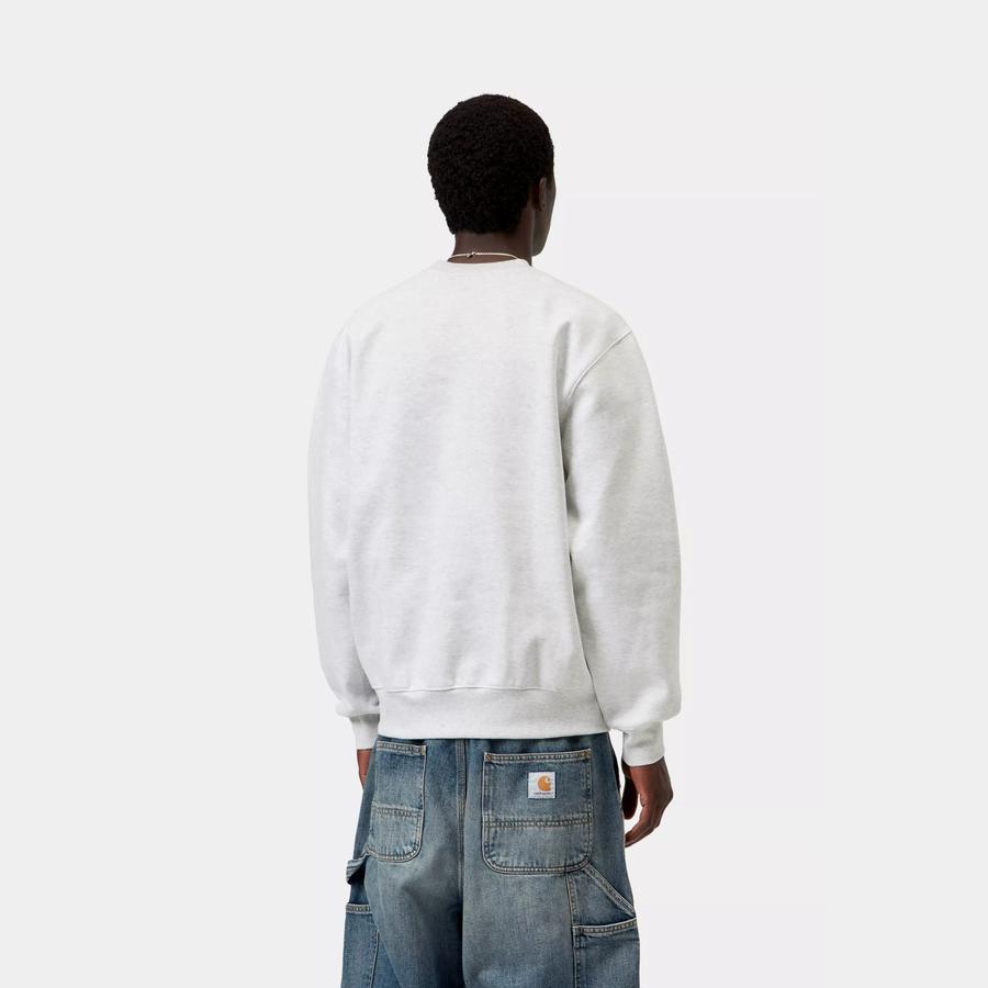 Carhartt WIP Carhartt Sweatshirt - Ash Heather / Graphite