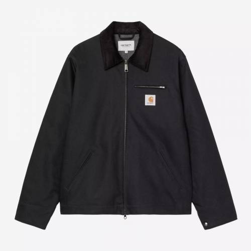 Carhartt WIP Detroit Jacket (Winter) - Dark Navy / Black (Rigid)