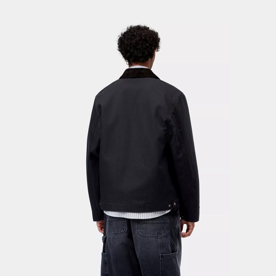 Carhartt WIP Detroit Jacket (Winter) - Dark Navy / Black (Rigid)