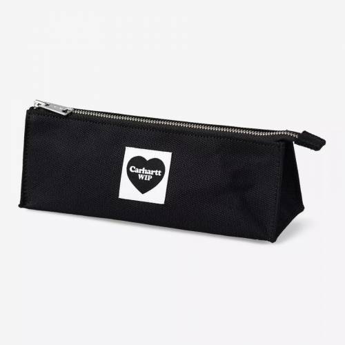 Carhartt WIP Heart Pencil Case - Black
